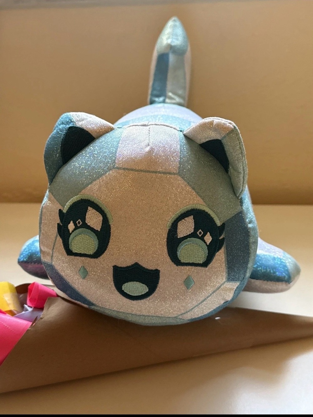 Aphmau MeeMeows RARE Jumbo Celestial Diamond Cat Plush Limited Edition